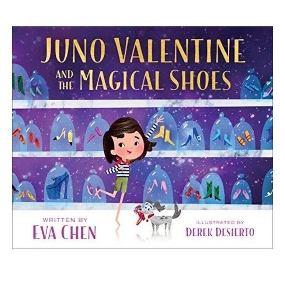 Juno Valentine and the Magical Shoes Hardcover Children’s Book - Picture 1 of 4